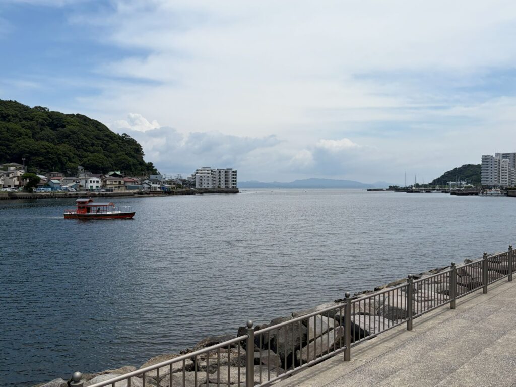 現在の浦賀港